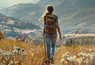 Water Splash Protection Leather Trekking Shoes